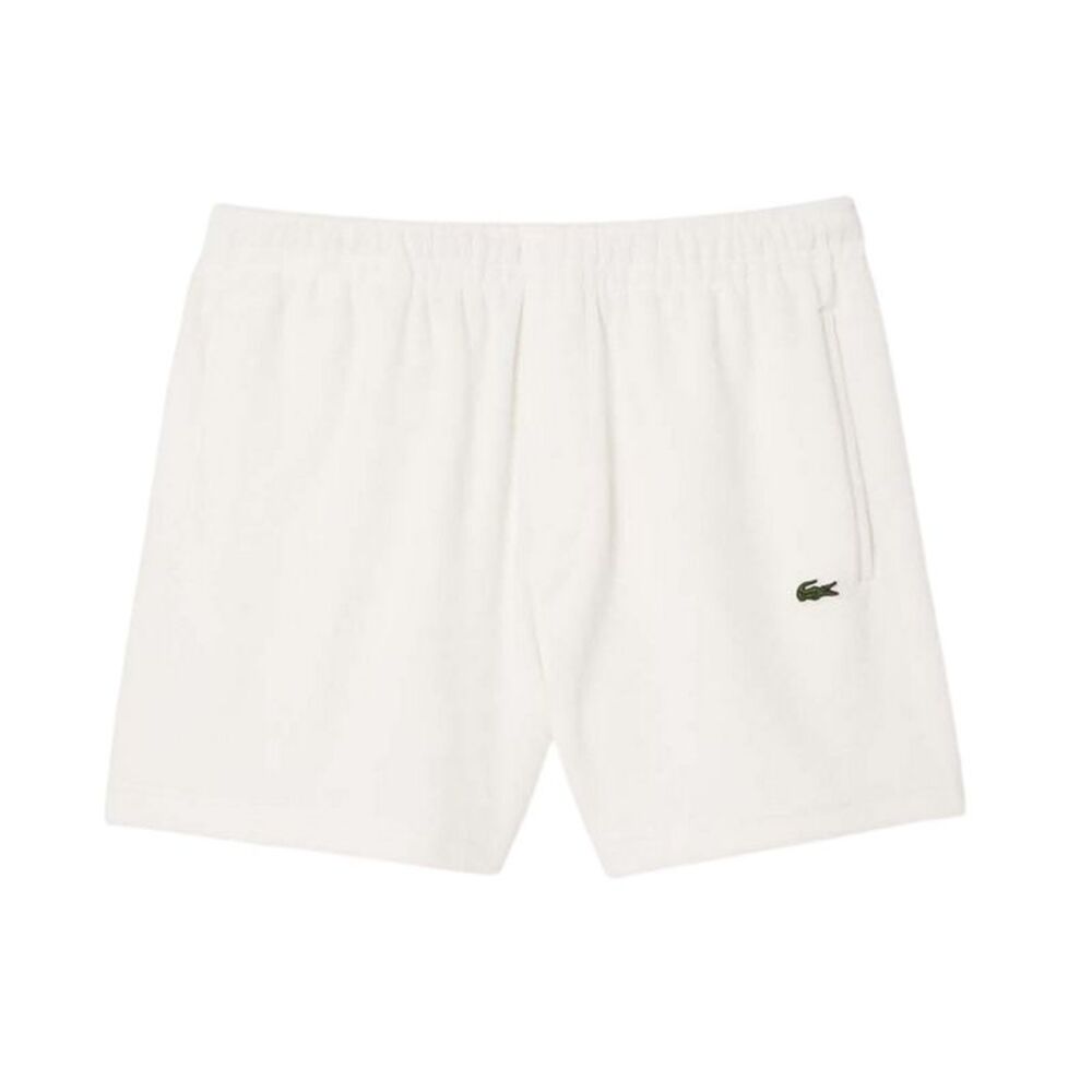 Lacoste Mens Paris Cotton Regular Shorts / Cream